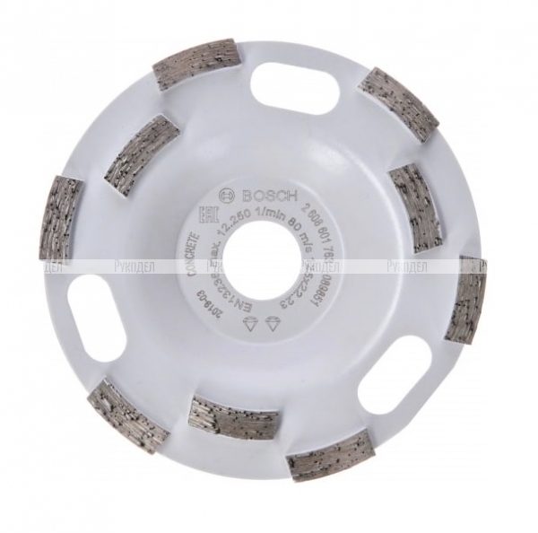 Алмазная чашка Expert for Concrete 125х22.2х5 мм Aquarius Fast Removal Bosch 2608601763