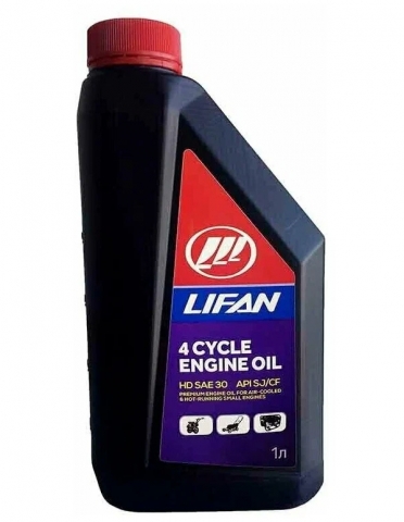 products/Моторное масло LIFAN для 4-х такт. двигателей SAE 30 API SJ/CF 1л