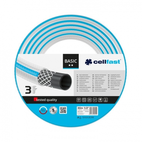 products/Садовый шланг 3 слоя Cellfast BASIC 3/4" 20 м, арт. 10-420