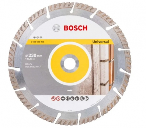 products/Диск алмазный Universal (230х22.2 мм; 10 шт.) Bosch 2608615066