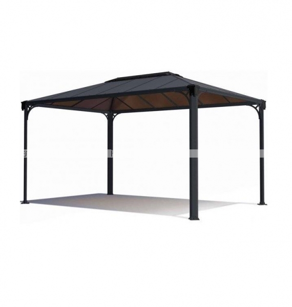 Открытая беседка PALRAM MARTINIQUE 4300 GARDEN GAZEBO (серо-бронзовый) 702564