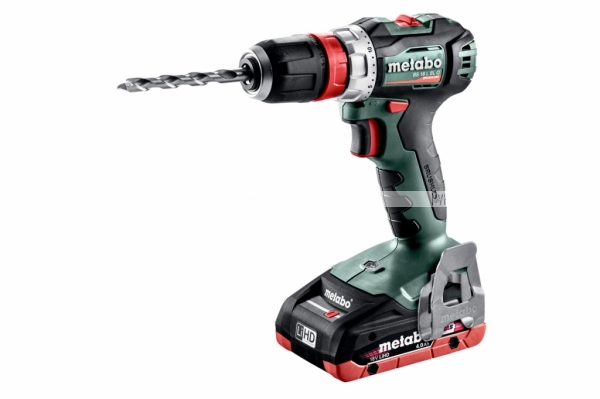 Аккумуляторная дрель-шуруповерт Metabo BS 18 L BL Q 602327800, 2х4.0 А*ч, LiHD,кейс