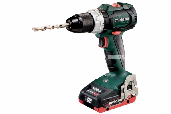 Аккумуляторный винтоверт Metabo BS 18 LT BL 602325800, 60 Нм, 2x4.0 Ач LiHD