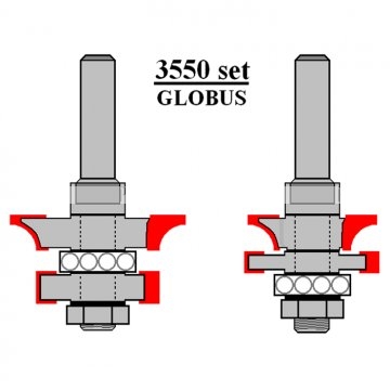 Фреза Globus 3550 Set