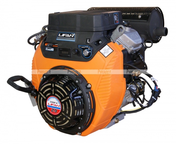 Двигатель LIFAN 2V80F (29 л.с., 2-хцилиндровый,вес 53 кг) 2V80F (20А)