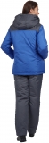 Куртка зимняя женская Снежана (тк.Дюспо), васильковый/т.серый, Факел арт. 87472338
