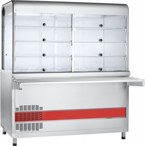 products/ABAT Прилавок холодильный  ПВВ(Н)-70 КМ-03-НШ вся нерж. 210000802823