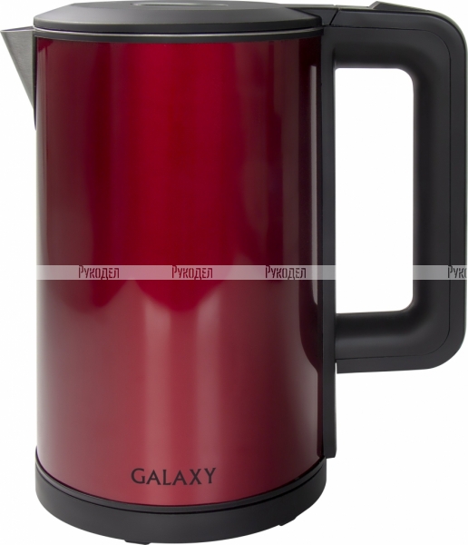 Чайник электрический с двойными стенками GALAXY GL0300, арт. гл0300красн	