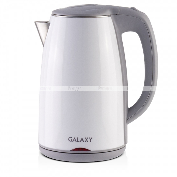 Чайник с двойными стенками GALAXY GL0307, арт. гл0307бл, гл0307грин, гл0307сн			 