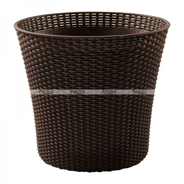 Кашпо Keter CONIC Planter 56.5 L(17202754) коричневый, 231358