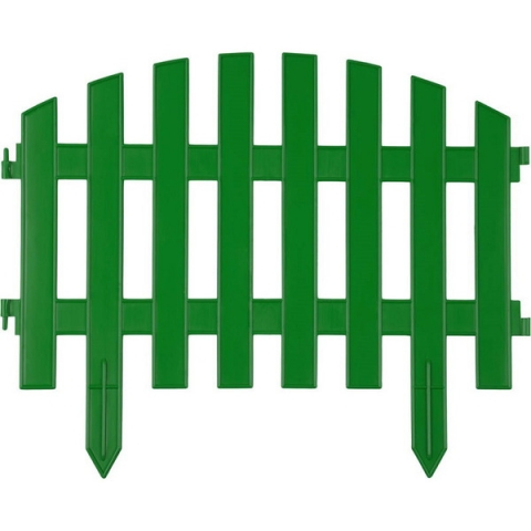 products/Забор декоративный, зеленый "Ар деко" GRINDA (арт. 422203-G)