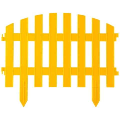 products/Забор декоративный, желтый "Ар деко" GRINDA (арт. 422203-Y)