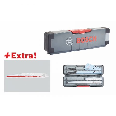 products/Набор сабельных пилок ToughBox 20+1 Carbide for Metal Bosch 2607011300