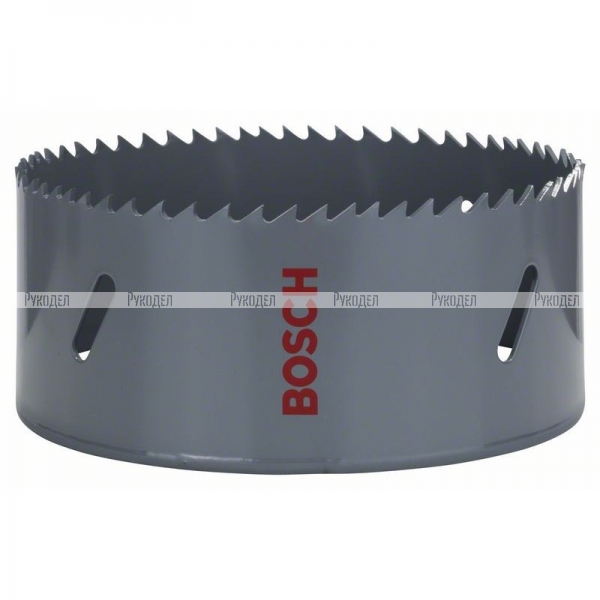 Коронка Bosch HSS-биметалл под стандартный адаптер 114 mm, 4 1/2" (арт. 2608584133)