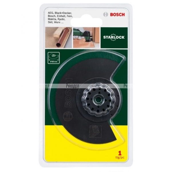 Сегментированный пильный диск Bosch Starlock HCS Wood ACZ 85 EC (арт. 2607017349)