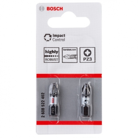 products/Бита винтоверта Bosch PZ3 25 мм (2 шт.) (арт. 2608522402)