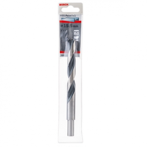 products/Спиральное сверло Bosch HSS PointTeQ 15.5 мм DIN 338 (135 град.) по металлу (арт. 2608577309)