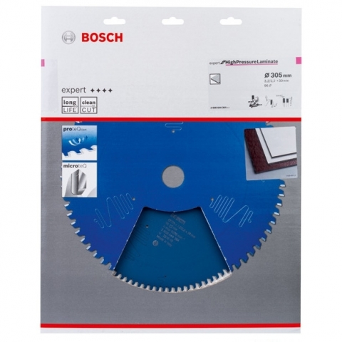 products/Диск пильный Expert for High Pressure Laminate (305x30 мм; 3.2/2.2 мм; 96T) Bosch 2608644364