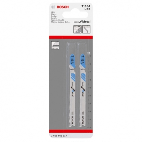 products/Набор пильных полотен Bosch RB T 118 A Basic for Metal (2 шт.) (арт. 2608668617)