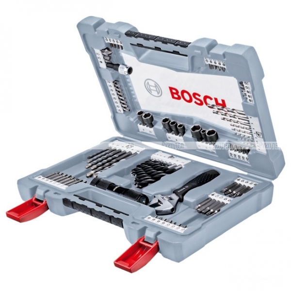 Набор сверл и насадок-бит Bosch Premium X-Line Mixed Set (91 шт.) (арт. 2608P00235)