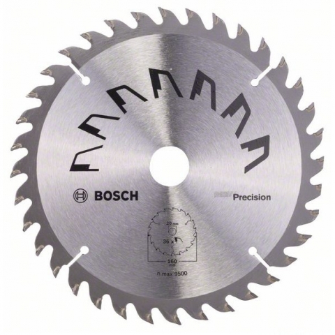 products/Циркулярный диск (160x20 мм; 36 зубьев) PRECISION Bosch 2609256856
