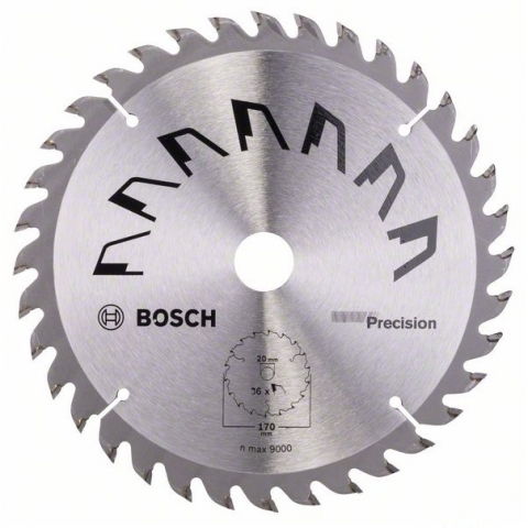 products/Пильный диск PRECISION GP WO H 170x20/16-36 Bosch 2609256858