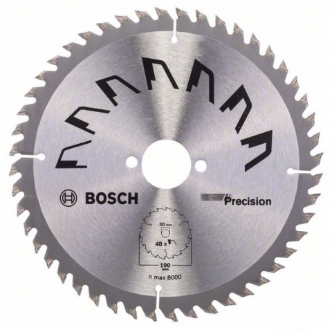 products/Циркулярный диск (190x30 мм; 48 зубьев) PRECISION Bosch 2609256870