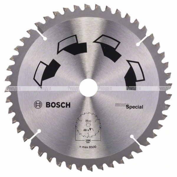 Пильный диск SPECIAL GS MU H 184x20-48 Bosch 2609256890