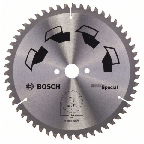products/Пильный диск SPECIAL GS MU H 190x20-54 Bosch 2609256891
