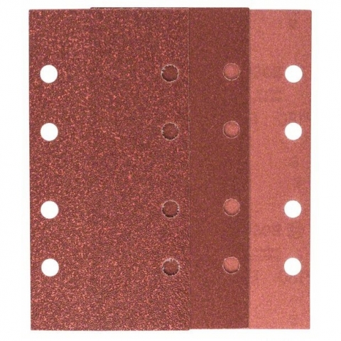 products/Набор 10 шлифовальных листов для виброшлифмашин 93x185 мм К60/120/180 DIY (арт. 2609256A86)
