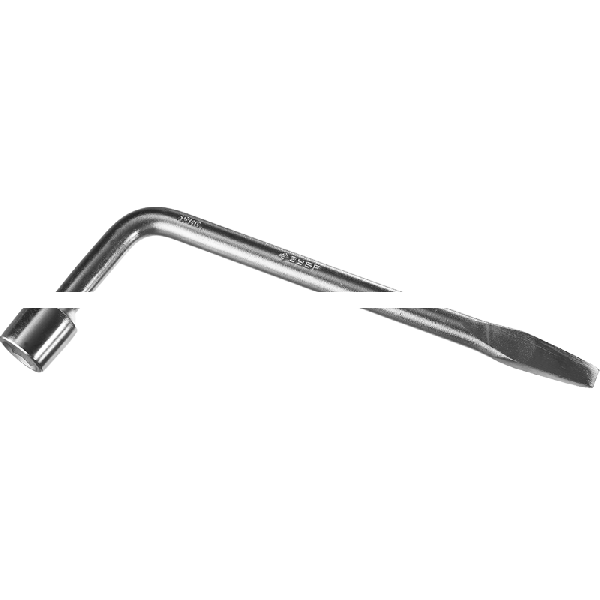 Ключ баллонный Г-образный, с монтажной лопаткой, серия "МАСТЕР", 19мм Зубр (арт. 2753-19_z02)