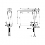 Смеситель для раковины Bravat Diamond F118102C-2-ENG