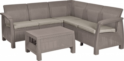 products/Комплект мебели Keter Corfu Relax set (17202123), капучино 227845