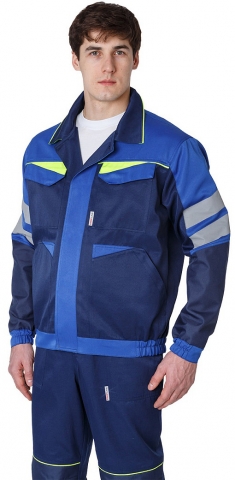 products/Куртка укороченная мужская PROFLINE BASE, т.синий/васильковый, Факел арт. 87468773