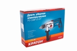 Дрель ударная Кратон PD-1100-13/2P, 3 02 01 024