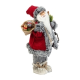 Фигурка Дед Мороз 46 см (красный/серый) Winter Glade, арт. M1642