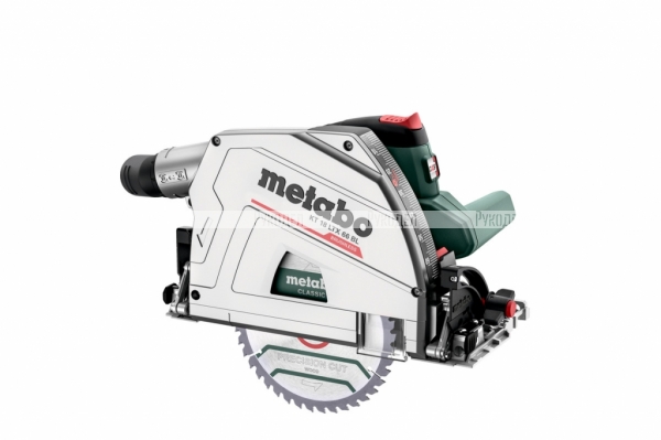 Пила дисковая погружная аккумуляторная METABO KT 18 LTX 66 BL  18В, 2Х8АЧ, Кейс,601866810