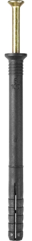 products/Дюбель-гвоздь полипропиленовый, потайный бортик, 8 x 100 мм, 1000 шт, STAYER арт.30640-08-100
