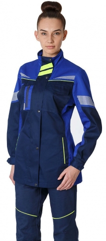 products/Куртка удлиненная женская PROFLINE SPECIALIST, т.синий/васильковый, Факел арт. 87468800