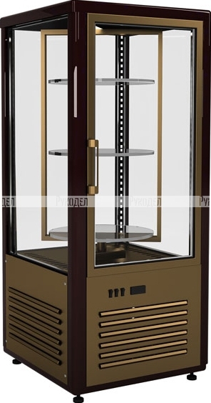 Шкаф холодильный D4 VM 120-2 (R120Cвр) (1015-0102 (бежево-коричневый)) Полюс 1801511p.96