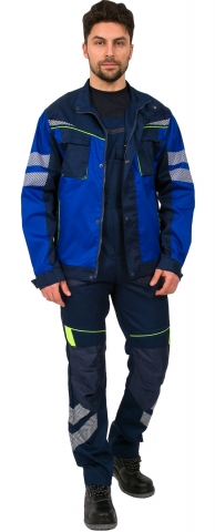 products/Куртка укороченная мужская PROFLINE SPECIALIST, васильковый/т.синий, Факел арт. 87468808