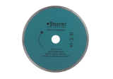 9020-04-180x22-WC Алмазный диск, влажная резка, непрерывный 180мм Sturm!