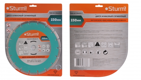 products/Алмазный диск Sturm 9020-04-230x22-C