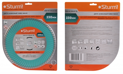 products/Алмазный диск Sturm 9020-04-230x22-TW