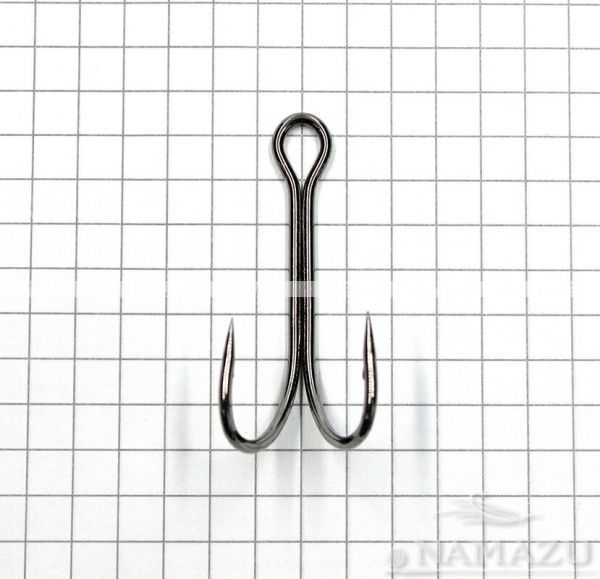 Крючок Namazu «Double Hook», размер 2/0 (INT), цвет BN, двойник (50 шт.)N-HD2/0BN
