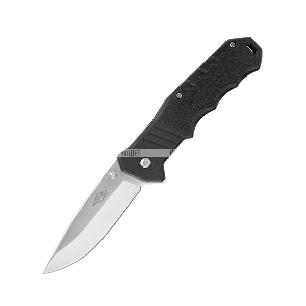 Нож складной Следопыт "Firebird by Ganzo" с клипсой, дл.клинка 79 мм, сталь 440С, цв. чёрный, G616 (F616)
