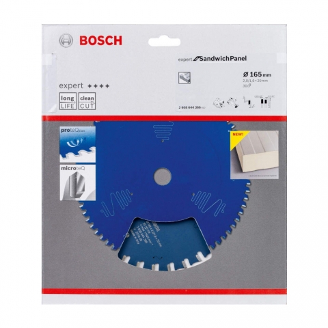products/Пильный диск по дереву/бетону Expert for Construct 165x20x2/1.3x24T Bosch 2608644137