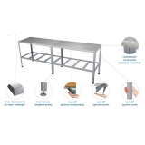 Стол разделочный СР-С-1-1800.600-02 (СР-3/1800/600) АТЕСИ, арт. 309053