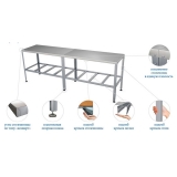 Стол разделочный СР-Б-1-1200.600-02 (СР-3/1200/600-Э) АТЕСИ, арт. 309467
