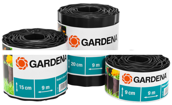 Бордюр черный 9 см Gardena (арт. 00530-20.000.00)